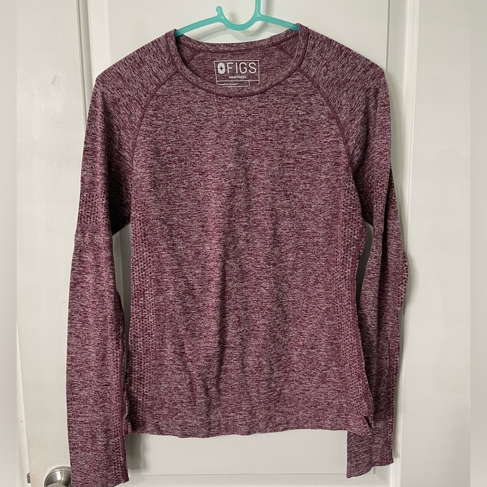 Figs Burgundy Underscrub medium